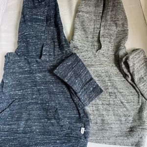 Gap Toddler Boy Navy & Gray Hoodies🌑⚪️